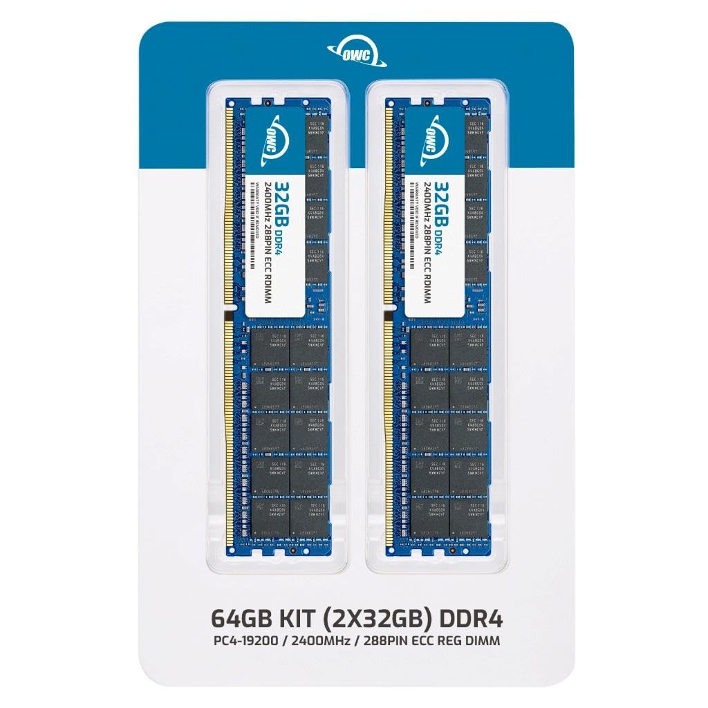 Amazon.co.jp: OWC 64GB (2x32GB) DDR4 2400MHz PC4-19200 CL17 2RX4